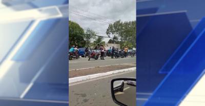 Insegurança: motociclistas por aplicativo realizam protesto em São Luís