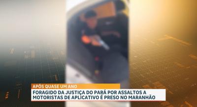 Foragido da Justiça do Pará é preso em Luís Domingues, no interior do Maranhão