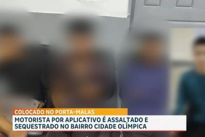 Grupo é preso por suspeita de assalto e sequestro de motorista de App