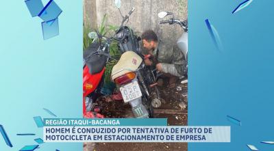 PM conduz homem por tentativa de furto a moto no Itaqui-Bacanga