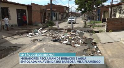 Moradores reclamam de infraestrutura na Vila Flamengo, em São José de Ribamar