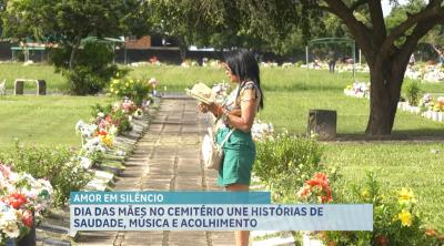 Dia das Mães no cemitério une histórias de saudade, música e acolhimento