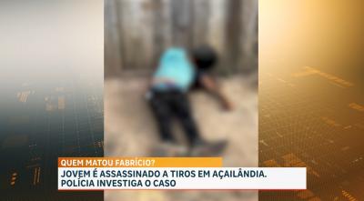 Polícia investiga morte de homem a tiros na região da Vila Flávio Dino, em Açailândia