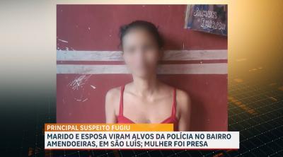 PM conduz mulher por suspeita de envolvimento com tráfico de drogas Maracanã