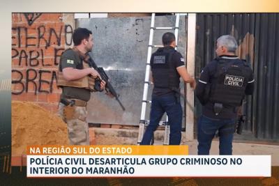 Operação Chronos combate crime organizado em Balsas, interior do Estado