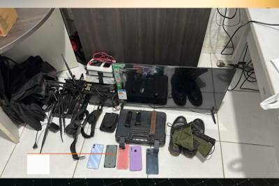 Polícia combate ao crime organizado em Palmeirândia, na Baixada Maranhense
