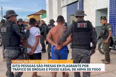 Operação cumpre 20 mandados contra o tráfico de drogas em Timon, no MA