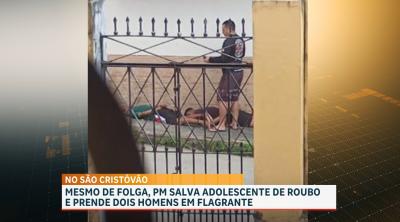 Policial de folga impede assalto e detém suspeitos em flagrante em São Luís