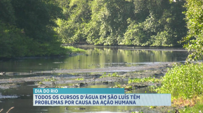 Todos os cursos d'água em São Luís têm problemas por causa da ação humana