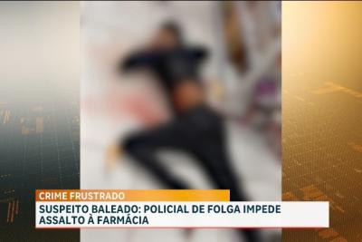 PM de folga frustra assalto em farmácia no Maiobão