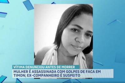 Crime em Timon: mulher é morta a facadas; ex-companheiro é detido