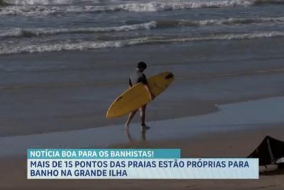 Praias da Grande Ilha passam por análise de balneabilidade