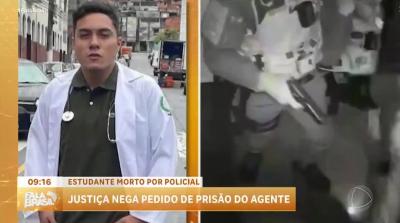 Justiça nega prisão de policial que matou estudante de medicina em SP