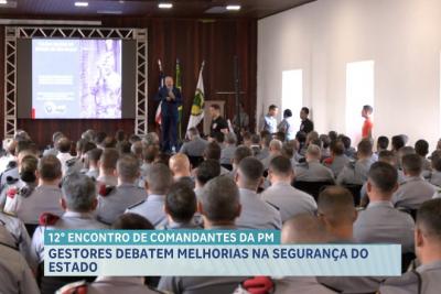 Encontro de Comandantes da PM debate estratégias para fortalecer a segurança no Maranhão