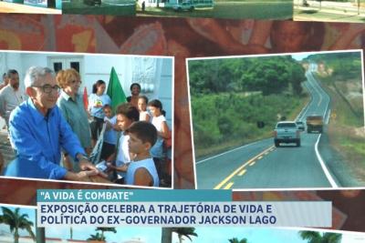 Exposição relembra trajetória política de Jackson Lago no Maranhão