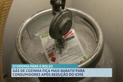 Gás de cozinha fica mais barato para consumidores após redução do ICMS 