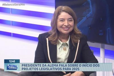 Panorama.MA: entrevista com a presidente da Assembleia Legislativa do Maranhão