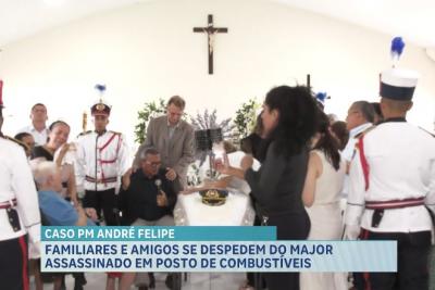 Despedida marcada por comoção: major André Felipe é velado em São Luís após assassinato
