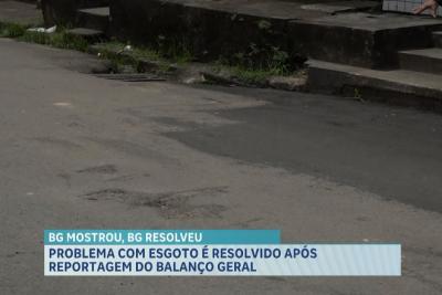 Após denúncia, esgoto a céu aberto é solucionado no centro de São Luís