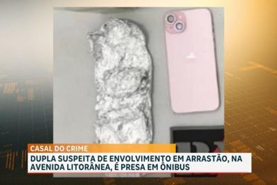 Dupla suspeita de envolvimento em arrastão, na Avenida Litorânea, é detida em transporte coletivo
