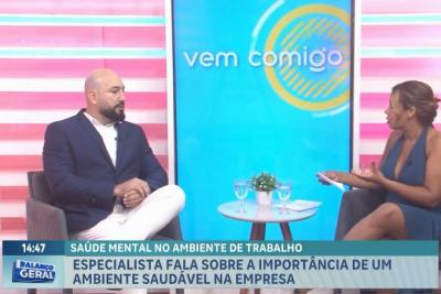Vem Comigo: saúde mental em foco no ambiente de trabalho