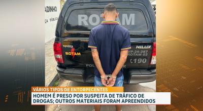 PM prende suspeito de tráfico de drogas no Coheb do Sacavém
