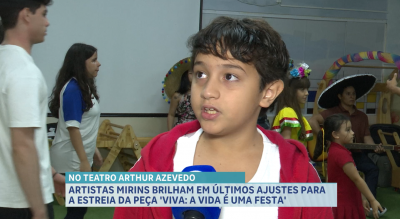 Teatro Artur Azevedo recebe o Espetáculo “Viva: A vida é uma festa" nesta quarta (19)