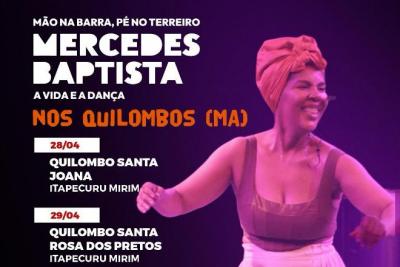 Ministério da Cultura e Instituto Cultural Vale apresentam “Mão na barra, pé no terreiro, a vida e a dança de Mercedes Baptista”