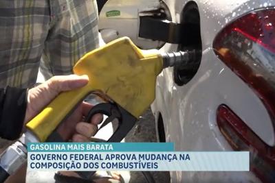 Governo Federal aprova mudança na composição dos combustíveis