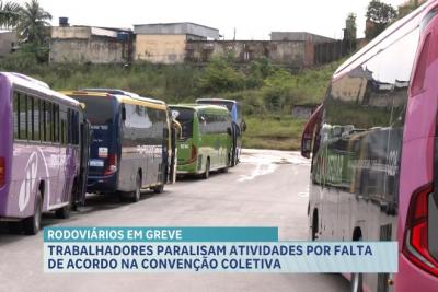 Rodoviários paralisam transporte intermunicipal e interestadual no Maranhão