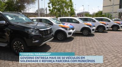 Governo entrega mais de 50 veículos em solenidade e reforça parceria com municípios