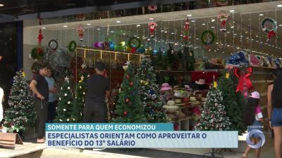 Especialistas alertam para uso benéfico do décimo terceiro salário