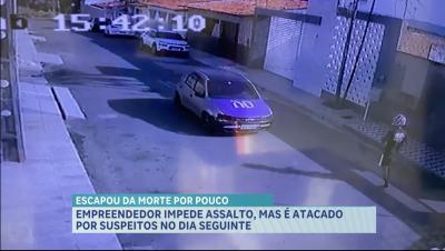 Empreendedor vive com medo após impedir assalto e sofrer perseguições em São Luís