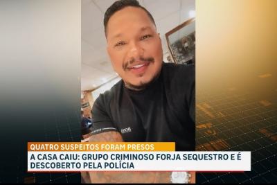 Influencer e mais 3 são conduzidos por suspeita de extorsão mediante falso sequestro