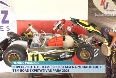 Aos 9 anos, Adryan Kawan conquista dois títulos no kart e brilha nas pistas