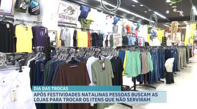 Após o natal, cresce movimento de trocas de itens que não serviram aos presenteados