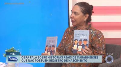 Vem Comigo: autora lança livro sobre maranhenses sem registro de nascimento