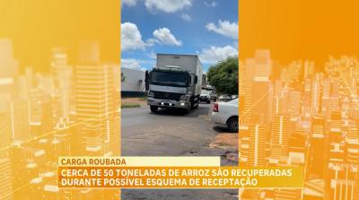 Polícia Militar recupera 50 toneladas de arroz roubado e investiga esquema de receptação em Coelho Neto