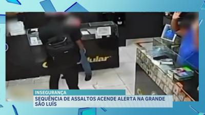 Sequência de assaltos a pontos comerciais acende alerta em São Luís