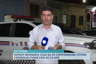 Polícia busca homem suspeito de incendiar casa de ex-companheira e fugir com o filho em Tutóia