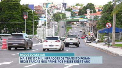 Excesso de velocidade lidera mais de 170 mil infrações registradas no Maranhão em 2026