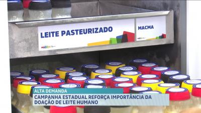 Campanha estadual reforça importância da doação de leite humano