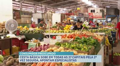  Cesta básica sobe pela segunda vez seguida e preocupa consumidores em São Luís