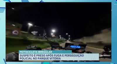 Suspeito é preso após fuga e perseguição policial no Parque Vitória