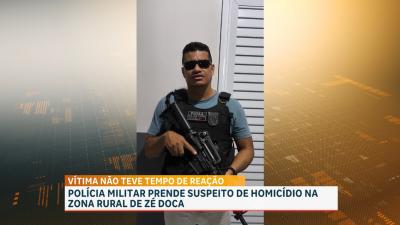 Polícia Militar prende suspeito de homicídio na zona rural de Zé Doca