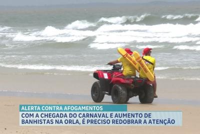 Corpo de Bombeiros reforça ações de segurança nas prais de São Luís durante o carnaval