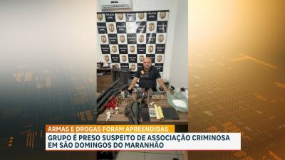 São Domingos-MA: Quatro adultos são presos e um adolescente é apreendido em operação policial