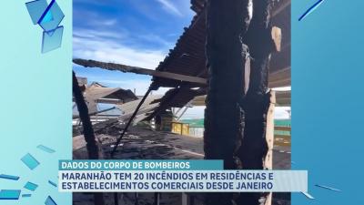 Incêndios atingem bar no Araçagy, loja em Imperatriz e apartamento na Ponta do Farol