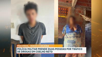 44º BPM desarticula pontos de venda de drogas e prende dois suspeitos