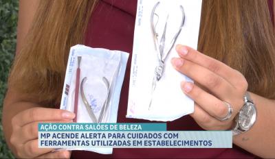 MPMA aciona salões de beleza em São Luís e alerta para riscos na esterilização de utensílios